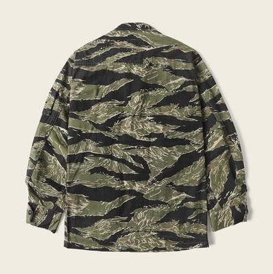 Tiger Stripe Camo Tropical Jungle Fatigue Jacket XL | eBay