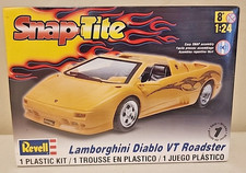 Revell Snaptite Lamborghini Diablo VT Roadster Kit # 85-1966 Factory Sealed 1:24