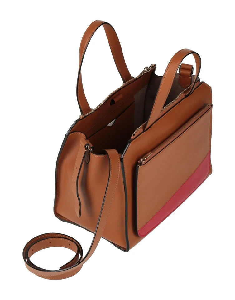 PVP €2900 VALEXTRA Bolso de Mano de Cuero Desmontable Bolsillo Frontal Correa Ajustable Foto 3 de 4