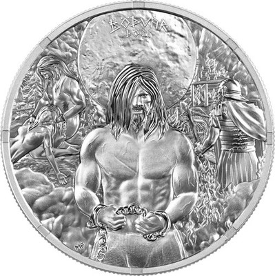 2026 Germania Mint 5 Mark 2026 Bödvar Saga: Loss 1 oz Silver BU