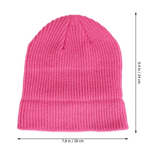 3 Piezas Sombrero Térmico Tejido Sin Costuras Gorro Otoño Tejido Sombreros Miss Unisex - Imagen 2 de 10