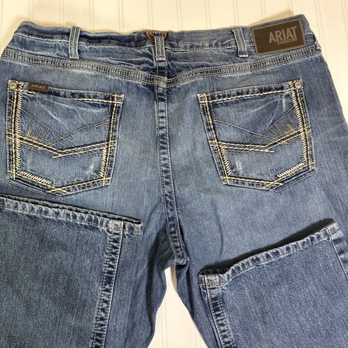 Ariat Herren Jeans M5 Straight Fit Staight Leg Med Wash Schön 40x32 - Bild 11 von 11