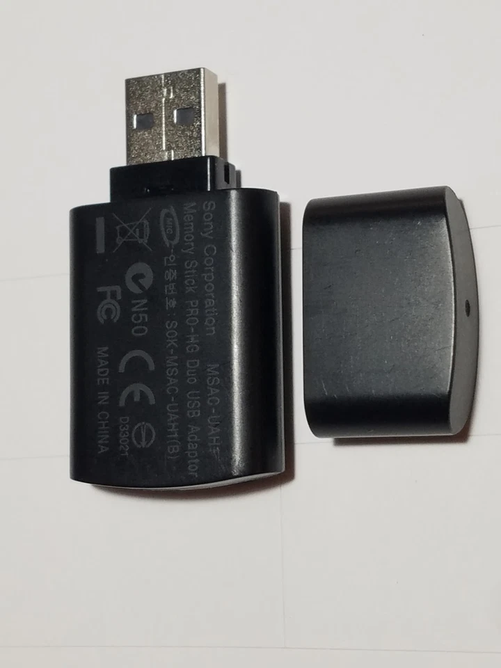 Rare Original Sony H6DUO Memory Card Stick Adapter to USB Laptop Computer - Image 2 of 2