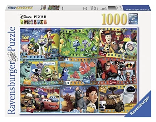 Rompecabezas de 1000 piezas de películas Ravensburger Disney Pixar para adultos - todos Foto 2 de 4