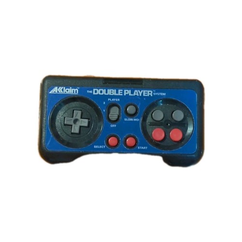 Aklaim Nintendo Double Player System 1989 Wireless Controller Vintage - Bild 1 von 2