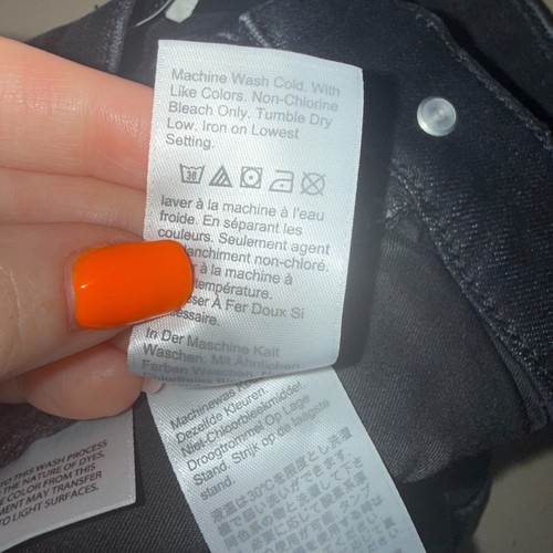 J Crew 9" Mid Rise Vintage Straight Jean In Charcoal Wash 29 - Picture 8 of 9