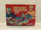 LESNEY MATCHBOX USA 1973 CONSTRUCTION SITE CARRY CASE PLAYSET EXCELLENT  (L799)
