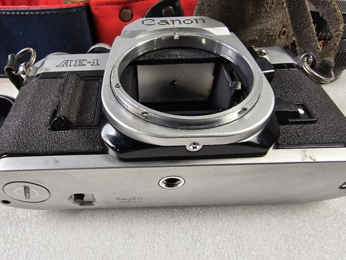 Canon AE-1 35mm Spiegelreflexkamera mit 50mm f/1:1.4 S.S.C Objektiv mit neuem Akku, n. neuwertig. - Bild 5 von 14
