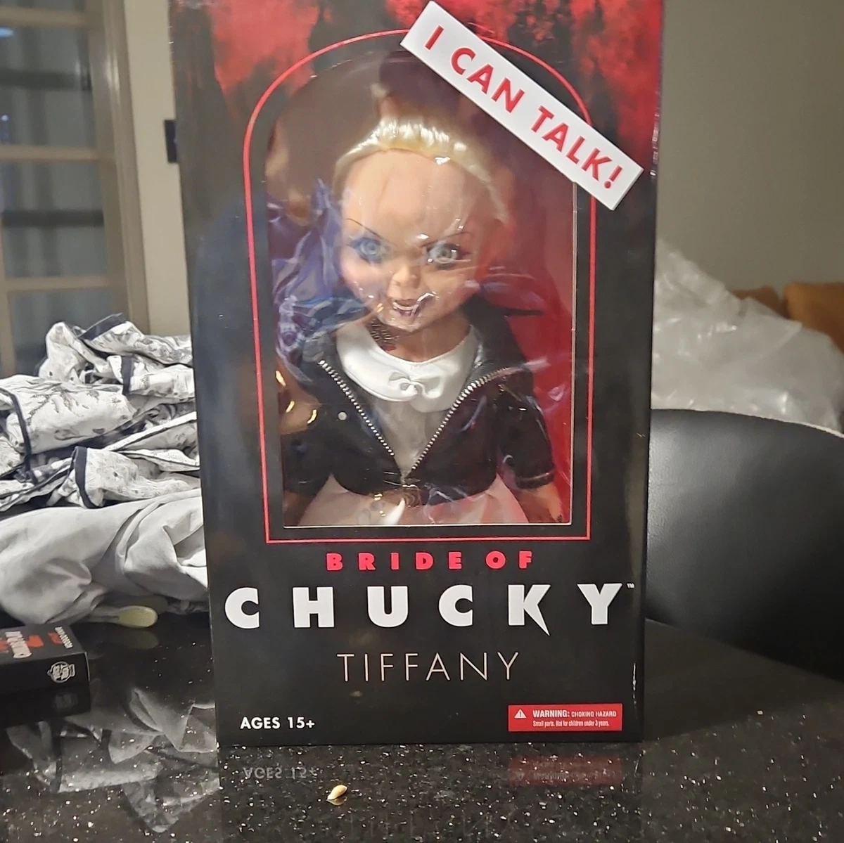 Mezco Toyz Bride of Chucky Tiffany Talking Action Figure Child’s Play Ages 15+