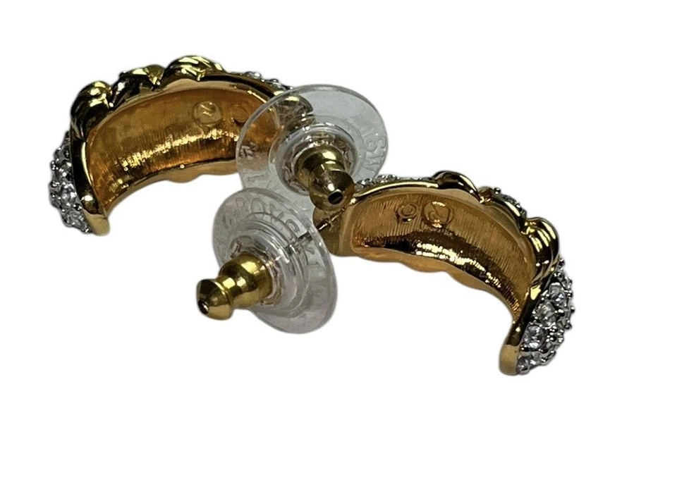 2 pares de postes de pendientes firmados por Swarovski Foto 4 de 4