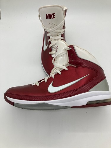 Nike Air Max Red & White High Top Basketball Shoes Mens Size 13 407705-601 - Bild 3 von 11
