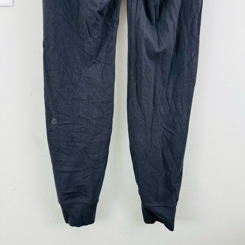 Lululemon Nero Scuba Joggers Nero Allenamento Attivo Quotidiano Donna 0 - Foto 9 di 12