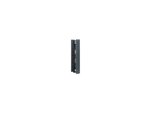 Panduit - WMPVHC45E - Panduit NetRunner Rack Cable Management Panel - Black - 1 - Picture 8 of 8