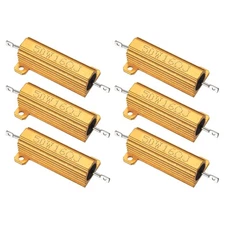 50W 16 Ohm Aluminum Shell Resistor, 6Pcs Aluminum Housing Resistor