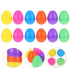 12 Pcs Fillable Easter Eggs Plastic Easter Eggs Creative Twisting Egg