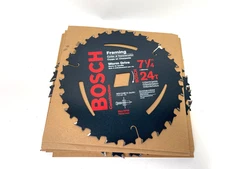 Bosch 7-1/4" x 24T Circular Saw Blade, Arbor Diamond Knockout WD724B10