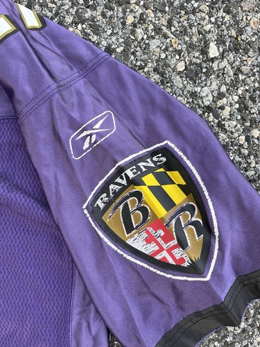 NFL Baltimore Ravens Jersey Ray Rice #27 Reebok On Field Football Shirt Size L - Picture 3 of 9