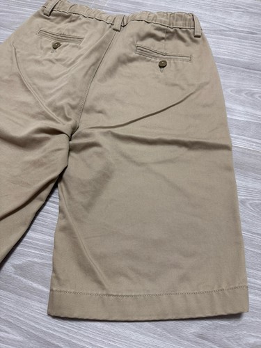 Lands End Shorts Boys Size 16 Khaki Beige Active School Uniform Bottoms Kids EUC - Picture 15 of 23