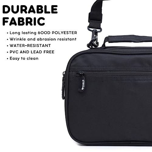 J World New York Cody Lunch Bag, Black, One Size - Picture 4 of 8