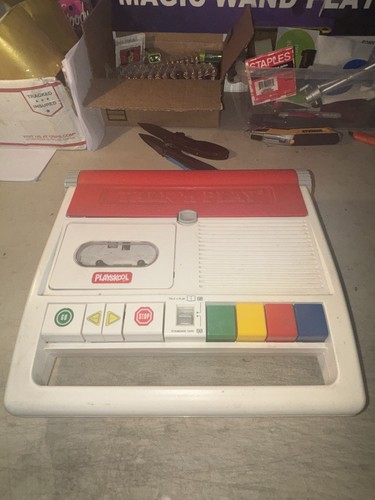 VTG 1992 Playskool Electronic Talk 'n Play Learning System 2 Books/Tapes WORKS! - Picture 2 of 8