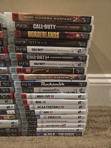 Lot Of 60 PS3 PlayStation 3 Games (Call Of Duty, Lego, Fallout, Batman, Etc) - Picture 2 of 4