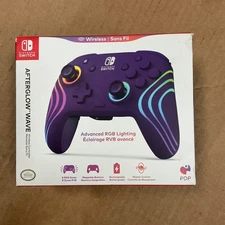 PDP AFTERGLOW WAVE Rechargeable RGB Wireless Controller for Nintendo Switch