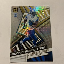 2021 Panini Donruss Rookie Revolution #REV-ASB Amon-Ra St. Brown RC -jp