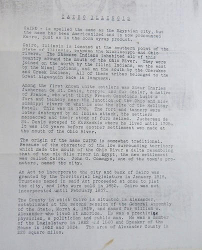 History of Alexander Union Pulaski Counties IL 1883 1969 HC Genealogy w/ extras - Bild 20 von 20
