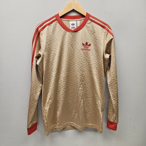 Men's David Beckham Originals Jersey Long Sleeve / IX5463 / Size Small - Picture 3 of 7