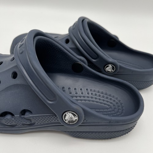 Crocs Unisex Baya Navy Taglia Uomo 4/Donna 6 Usato Ottimo - Foto 8 di 10