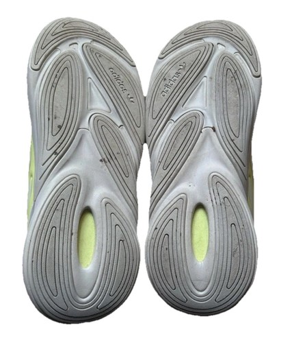 Adidas Originals Men Ozelia Grey White Yellow Men’s Size 10.5 Sneaker Shoes - Picture 6 of 8