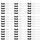 120pcs Kabelclips Multifunktionales Kabelhalterdraht -Organizer Kabelklemme