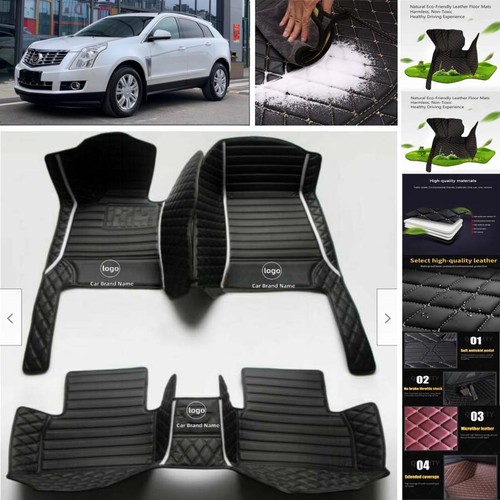 Alfombrillas impermeables de lujo personalizadas forros automáticos para auto Cadillac SRX - Imagen 3 de 38