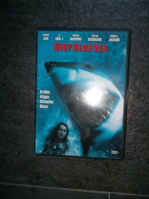 Deep Blue Sea / DVD Action Thriller Samuel L. Jackson Stellan Skarsgard ua Stars