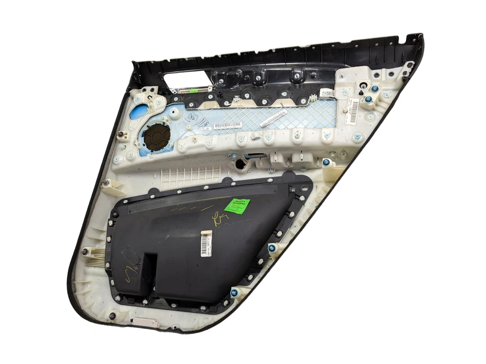 BMW X6 2008-2011 OEM INTERIOR PUERTA PANEL NEGRO TRASERO IZQUIERDO LADO DEL CONDUCTOR Foto 2 de 4