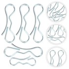  2 Sätze Splinte: Sortimentskits mit Bow Tie Lock Splinte –