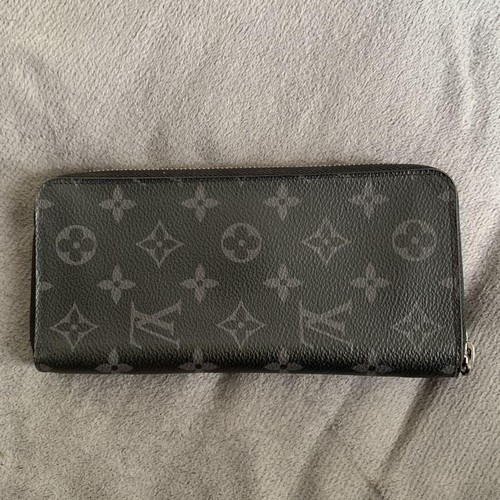 Louis Vuitton Monogram Eclipse Zippy Wallet Vertical M62295 Zip Round Long - Picture 2 of 24