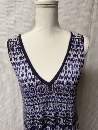 Soft Surroundings Boho Floral Maxi Dress Size XL Beachy Resort Stretchy - Imagen 4 de 9