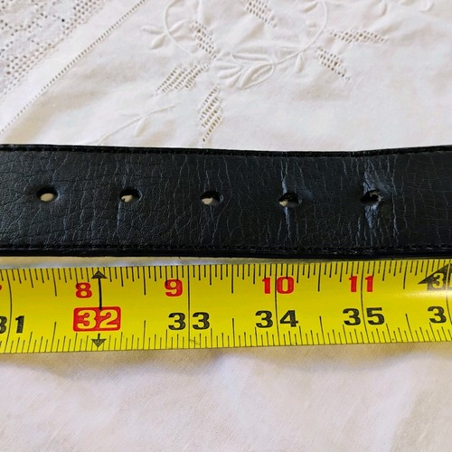 Vintage DIESEL 1978 Belt Mens 40 Brown Buffalo Leather Black - Picture 5 of 13