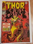 The Mighty THOR # 153 vintage Marvel Silver Age comic book 1968 FINE+