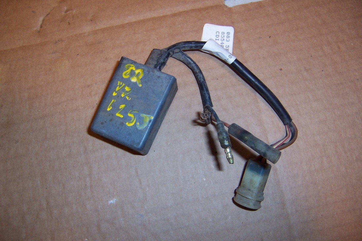 yuu Yamaha YZ 125 CDI Unit Ignition Module 5X4-85540-10-00 YZ125