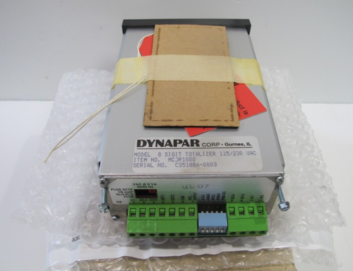 Dynapar MCJR1S00 8-Digit Totalizer 115/230VAC New - Picture 4 of 8