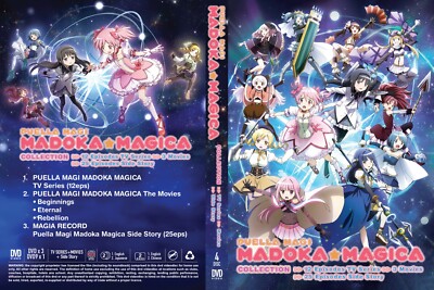 Puella Magi Madoka Magica (VOL.1-12 + 3 Movie + Spin-Off
