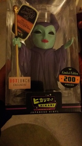 BOX LUNCH Exclusive FUNKO HIKARI MALEFICENT x 2! REGULAR & GOLD VARIANT! LTD 200 - Picture 5 of 7