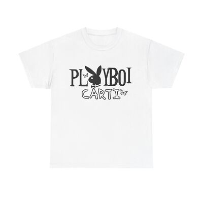 トップス Playboicarti IAM Baby Tee XL opium Playboi Carti Big O OPIUM Black Unisex White T-Shirt I Am