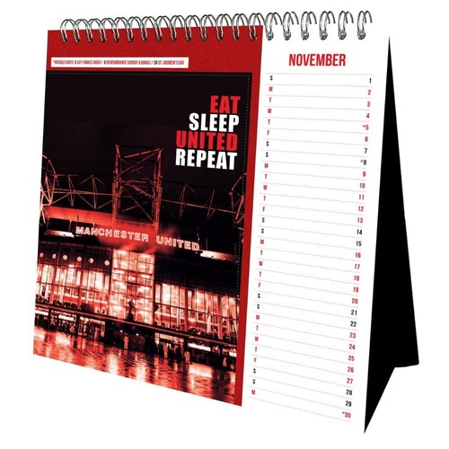 Calendario 2025 y Diario 2025 Manchester United FC Fútbol Regalo Producto Oficial - Imagen 31 de 50