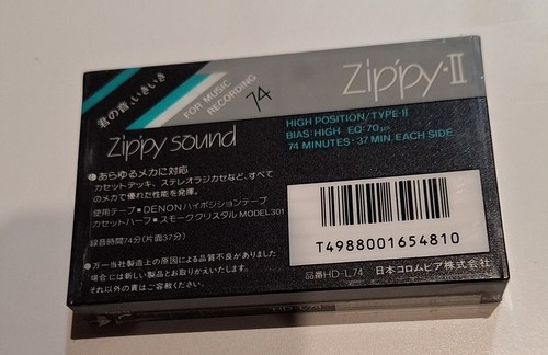 DENON ZIPPY-II 74  KASETA MAGNETOFONOWA/D2539 - Zdjęcie 3 z 3