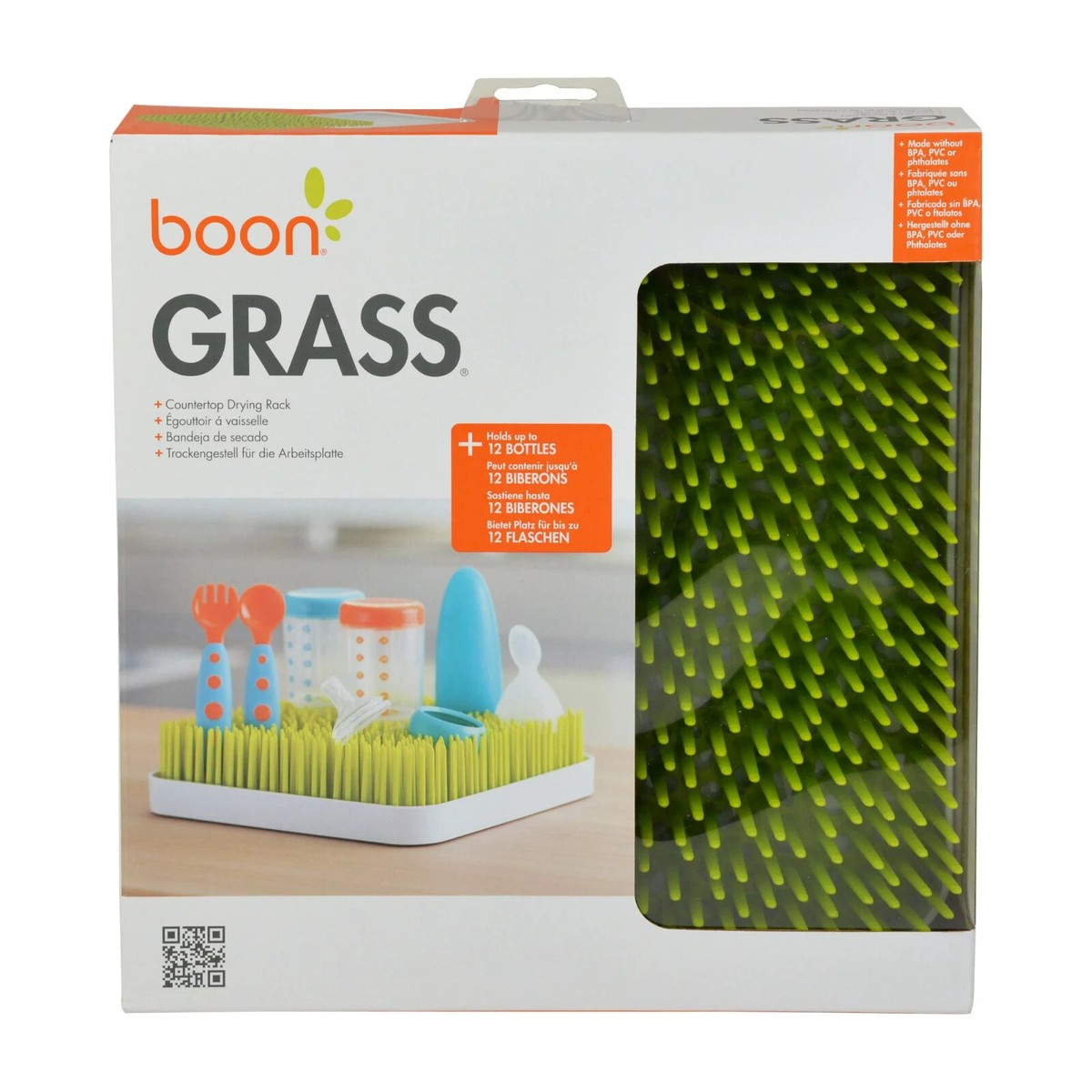 Boon Grass Countertop Drying Rack Low Profile Easy To Clean Baby Bottle Drying eBay