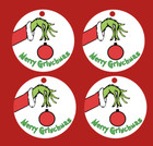 10 x Grinch inspired gift tags, Christmas gifts, presents Grinchmas