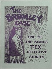 The Bromley Case British Pressbook 1920 Glen White, Joseph Striker